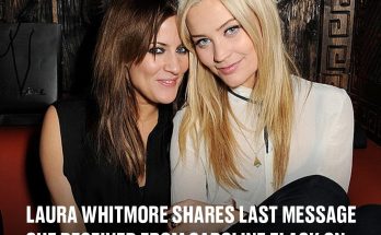 Laura Whitmore shares last message she received from Caroline Flack on anniversary of death Caroline Flack took her own life on 15 February 2020