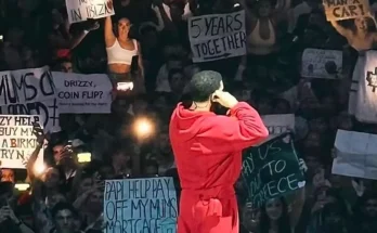 Drake fans slammed as 'genuinely dystopian' photo taken at his Australian show goes viral